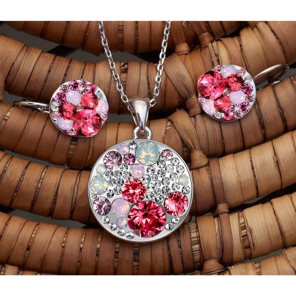 New Ocean Bubble Women's Crystal Jewelry Set Costume Fashion Pendant Nec… - Picture 10 of 12
